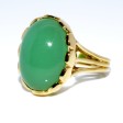 Bijoux Récents - Bague chrysoprase vintage