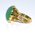 Bijoux Récents - Bague chrysoprase vintage