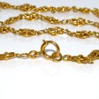 Bijoux anciens - Collier vintage en or jaune 