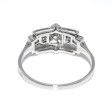 Bijoux anciens - Bague Art Déco diamants 
