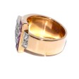 Bijoux anciens - Bague Tank ceinture