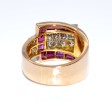 Bijoux anciens - Bague Tank ceinture