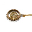 Bijoux anciens - Pendentif ancien diamants 
