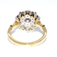 Bagues de fiançailles - Bague Pompadour diamants 