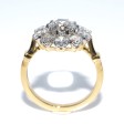 Bagues de fiançailles - Bague Pompadour diamants 