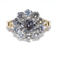 Bagues de fiançailles - Bague Pompadour diamants 