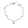 Bijoux anciens - Pendentif diamant poire 