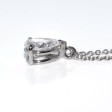 Bijoux anciens - Pendentif diamant poire 