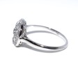 Bijoux anciens - Bague Art Déco entourage diamants