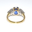 Bagues de fiançailles - Bague saphir et diamants