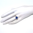 Bagues de fiançailles - Bague saphir et diamants