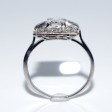 Bijoux anciens - Bague art déco diamants