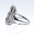 Bijoux anciens - Bague art déco diamants