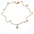 Bijoux anciens - Pendentif diamant poire 