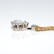 Bijoux anciens - Pendentif diamant poire 