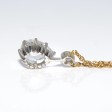 Bijoux anciens - Pendentif diamant poire 