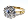 Bagues de fiançailles - Bague Pompadour diamants 