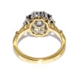 Bagues de fiançailles - Bague Pompadour diamants 