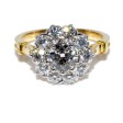 Bagues de fiançailles - Bague Pompadour diamants 