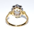 Bagues de fiançailles - Bague Pompadour diamants 