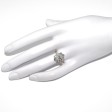 Bagues de fiançailles - Bague Pompadour diamants 