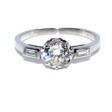Bagues de fiançailles - Bague solitaire diamant 0,60 carat