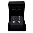 Bijoux anciens - Boucles d'oreilles diamants 
