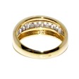 Bagues de fiançailles - Bague vintage diamants taille baguettes