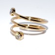 Bagues de fiançailles - Bague en or et diamants