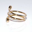 Bagues de fiançailles - Bague en or et diamants