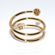 Bagues de fiançailles - Bague en or et diamants