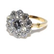 Bagues de fiançailles - Bague Pompadour diamants 