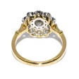 Bagues de fiançailles - Bague Pompadour diamants 