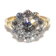 Bagues de fiançailles - Bague Pompadour diamants 