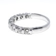 Bagues de fiançailles - Demi-alliance diamants taille brilliant