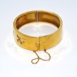 Bijoux anciens - Bracelet jonc ancien en or 
