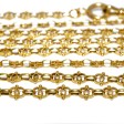 Bijoux anciens - Long sautoir ancien en or jaune