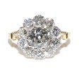 Bagues de fiançailles - Bague Pompadour diamants 