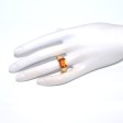 Bijoux anciens - Bague citrine vintage