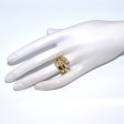 Bijoux anciens - Bague serpent or et diamants