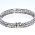 Bijoux anciens - Bracelet vintage en diamants 