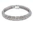 Bijoux anciens - Bracelet vintage en diamants 