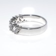 Bagues de fiançailles - Demi-alliance diamants 