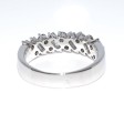 Bagues de fiançailles - Demi-alliance diamants 