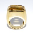 Bijoux anciens - Bague citrine vintage