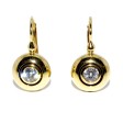 Bijoux anciens - Boucles d'oreilles dormeuses diamants 