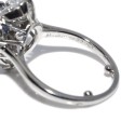 Bagues de fiançailles - Bague entourage en saphir et diamants