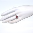 Bagues de fiançailles - Bague rubis birman et diamants