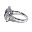 Bagues de fiançailles - Bague saphir et diamants