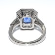 Bagues de fiançailles - Bague saphir et diamants
